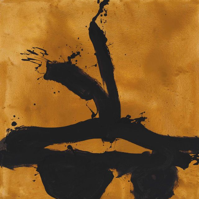 Robert Motherwell — Черная фигура № 2