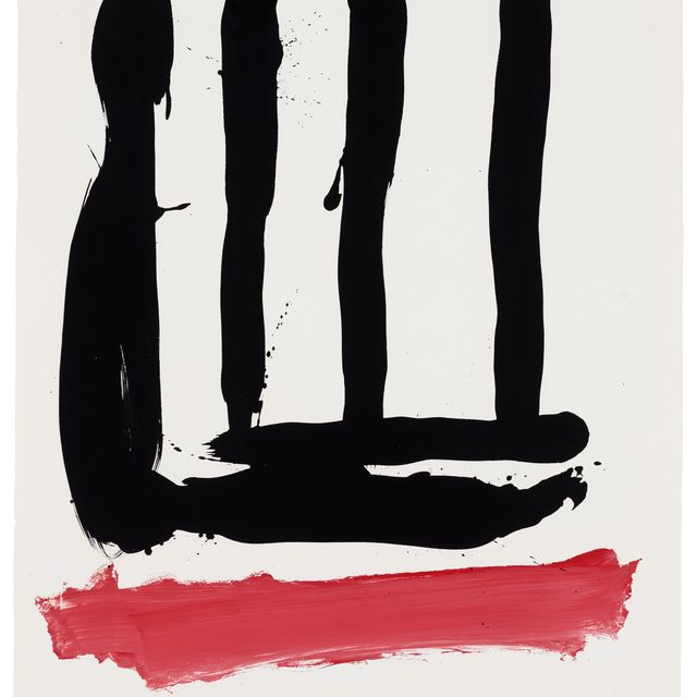 Robert Motherwell — Без названия (Открыто)