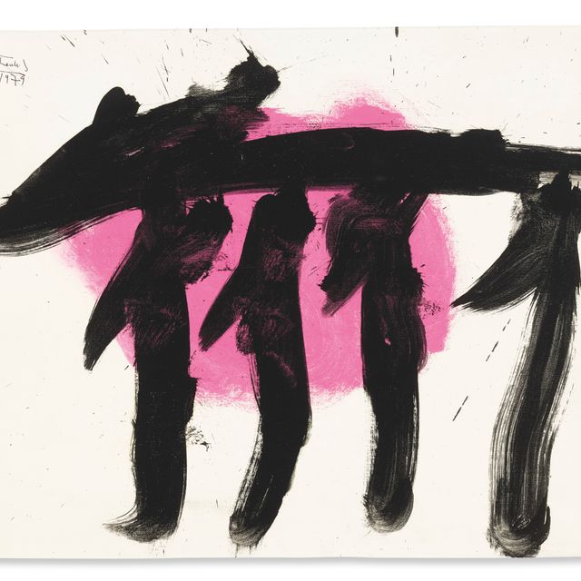 Robert Motherwell — Опьяненный скипидаром № 10