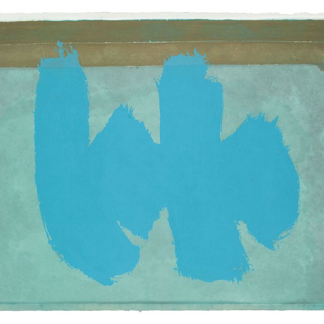 Robert Motherwell — Голубая элегия (B. 347; E. & B. 379)