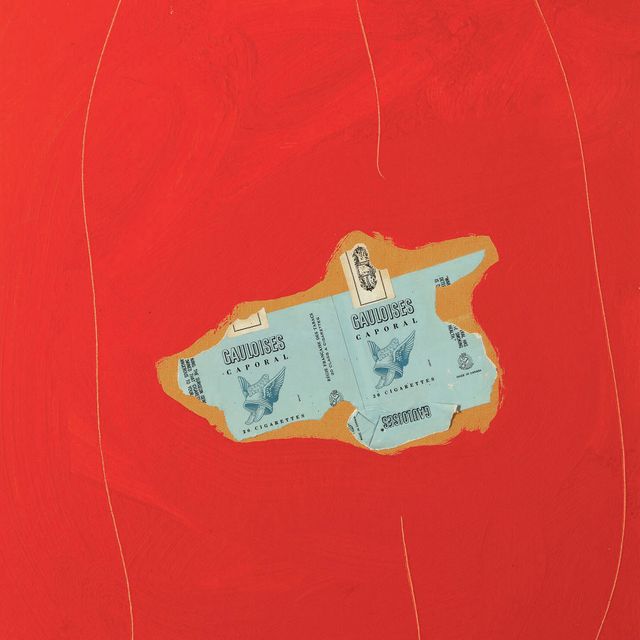 Robert Motherwell — Алый с Голуаз № 17