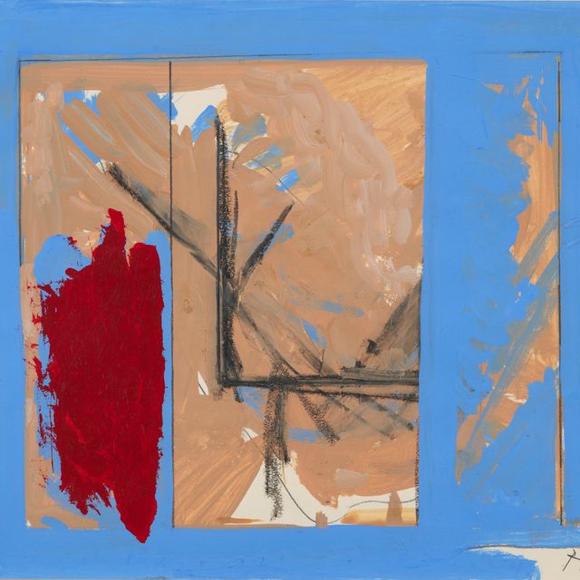 Robert Motherwell — Голубая стена