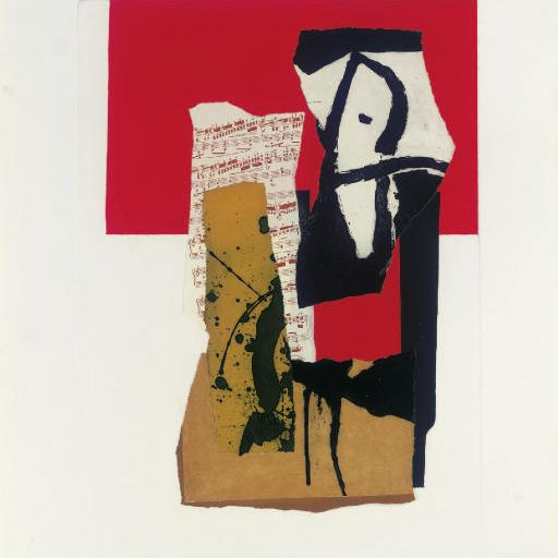 Robert Motherwell — Красно-черный № 34