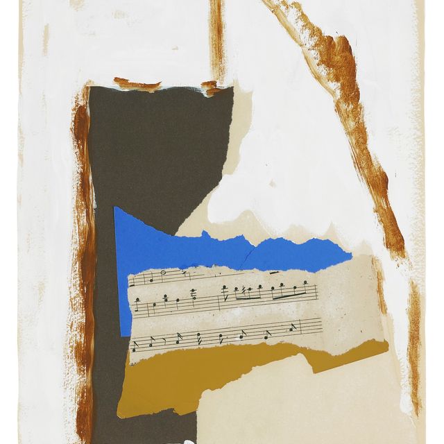 Robert Motherwell — Коллаж из кабаре