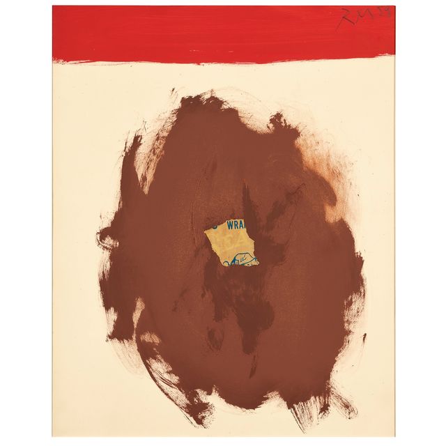 Robert Motherwell — Морской лев с красной полосой