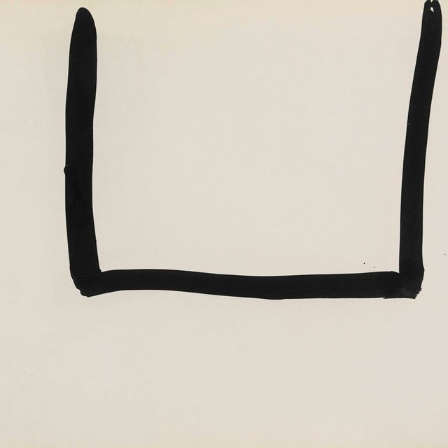 Robert Motherwell — Без названия (Открытый рисунок)