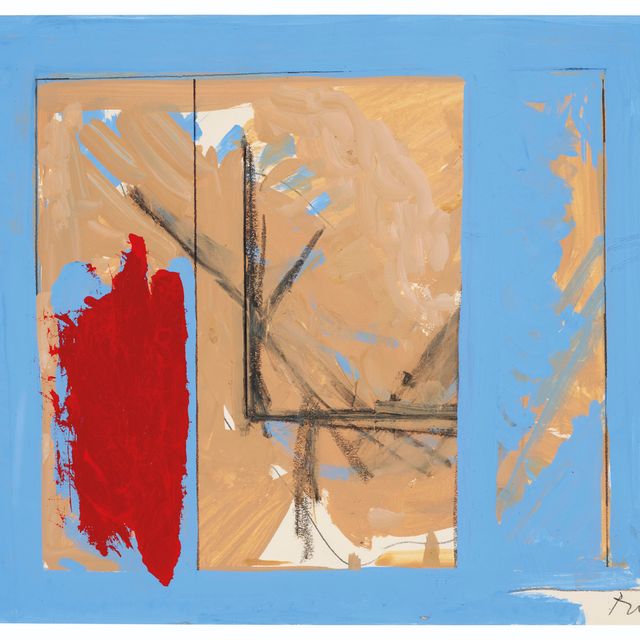 Robert Motherwell — Голубая стена