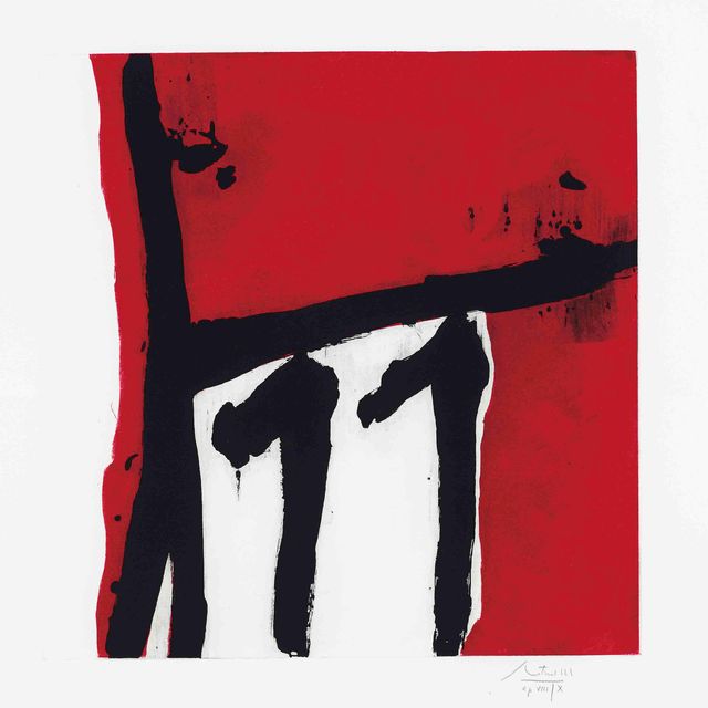 Robert Motherwell — Мексиканская ночь II (B. 318; E. & B. 348)