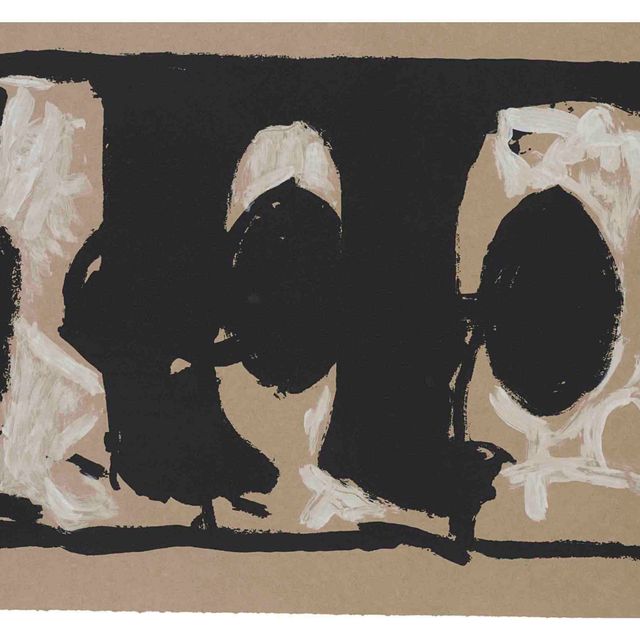 Robert Motherwell — Элегический этюд I (стр. 425; E. & B. 488)