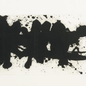 Robert Motherwell — Бегущая элегия (B. 261; E. & B. 303)