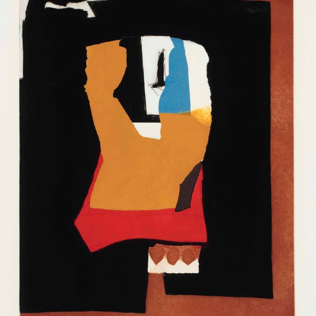 Robert Motherwell — Серия "Алфавит": одна пластина