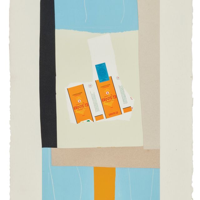 Robert Motherwell — Harvest, с оранжевой полосой, из серии Summer Light