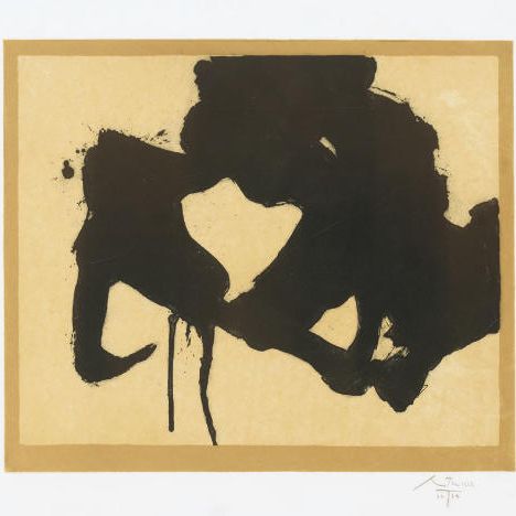 Robert Motherwell — На краю пропасти (B. 315; E. & B. 345)