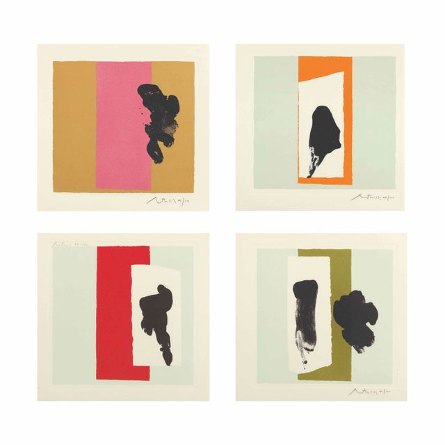 Robert Motherwell — Серия "Берггрюэн"