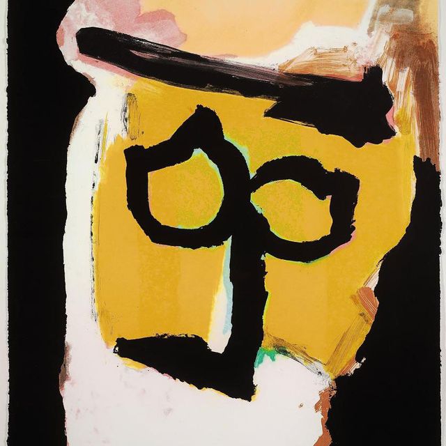 Robert Motherwell — Маска (для Ингмара Бергмана) (E. & B. 474; B. 412)