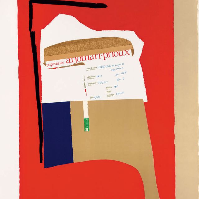 Robert Motherwell — Америка-Франция, вариации I (Белнап 297; Энгберг и Банах 329)