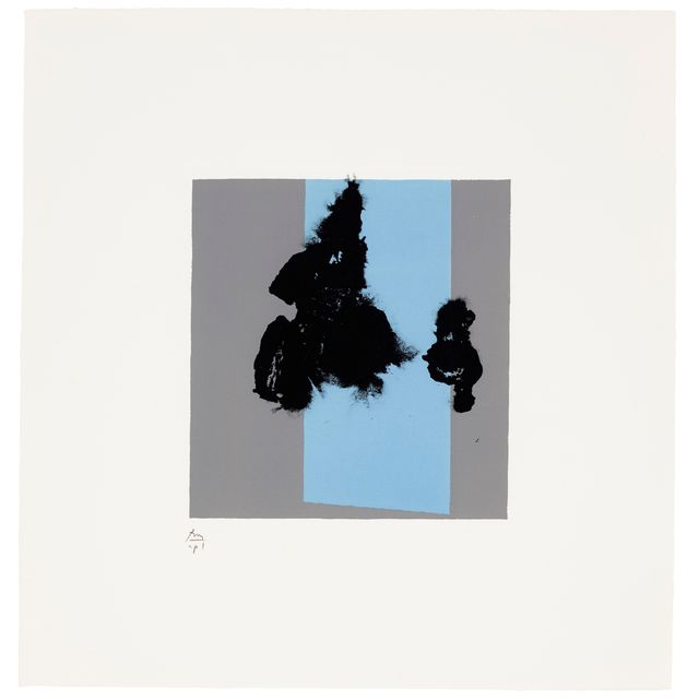 Robert Motherwell — Зима, из парижской сюиты IV