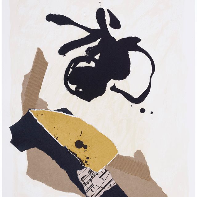 Robert Motherwell — Без названия, из Галереи Джоан Пратс, 1976-86