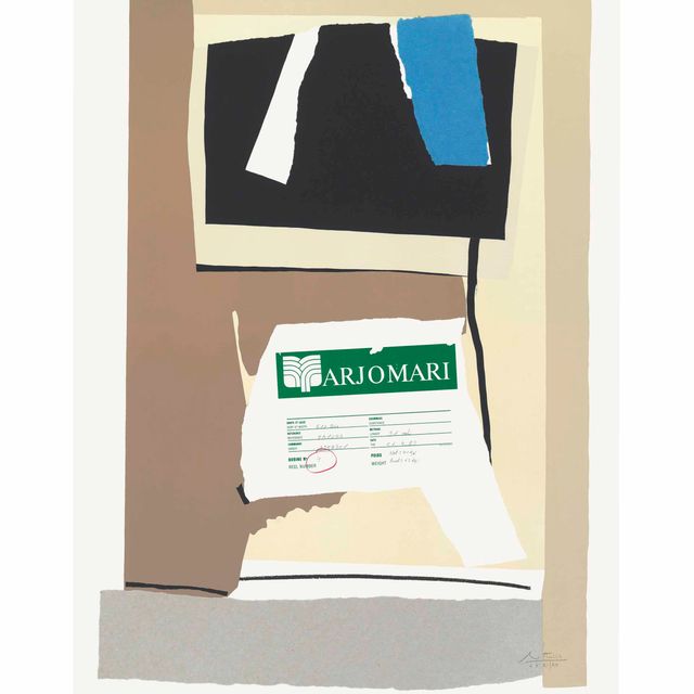 Robert Motherwell — Америка—Франция, Вариации VII