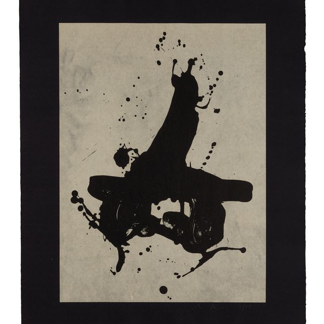 Robert Motherwell — Черное на черном
