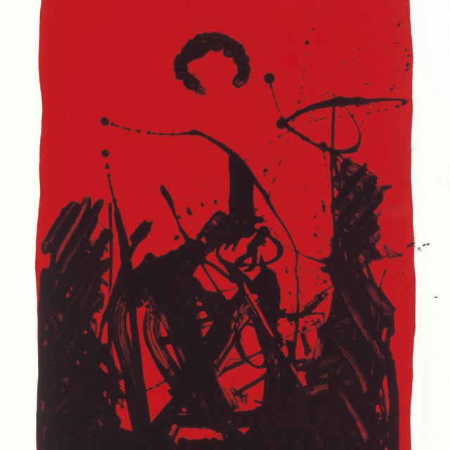 Robert Motherwell — Жгучее солнце (B. 310; E. & B. 357)