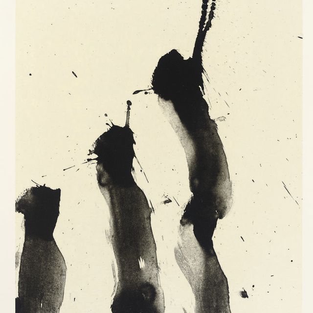 Robert Motherwell — Октавио Пас, "Три стихотворения", Клуб ограниченных изданий, Нью-Йорк, 1988 (стр. 354-80; E. & B. 387.1-.27)