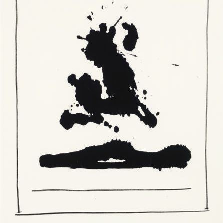 Robert Motherwell — Без названия, из Нью-Йоркского международного университета (Белнап, 28 лет; Энгберг и Банах, 50 лет)