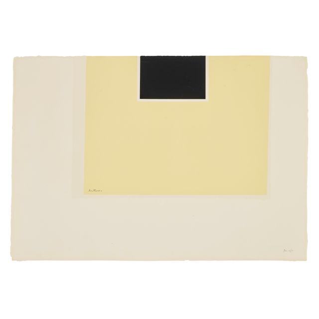 Robert Motherwell — Лондонская серия II : один отпечаток