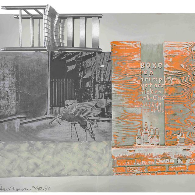 Robert Rauschenberg — Пегаситы из РОСИ, США (Wax Fire Works)