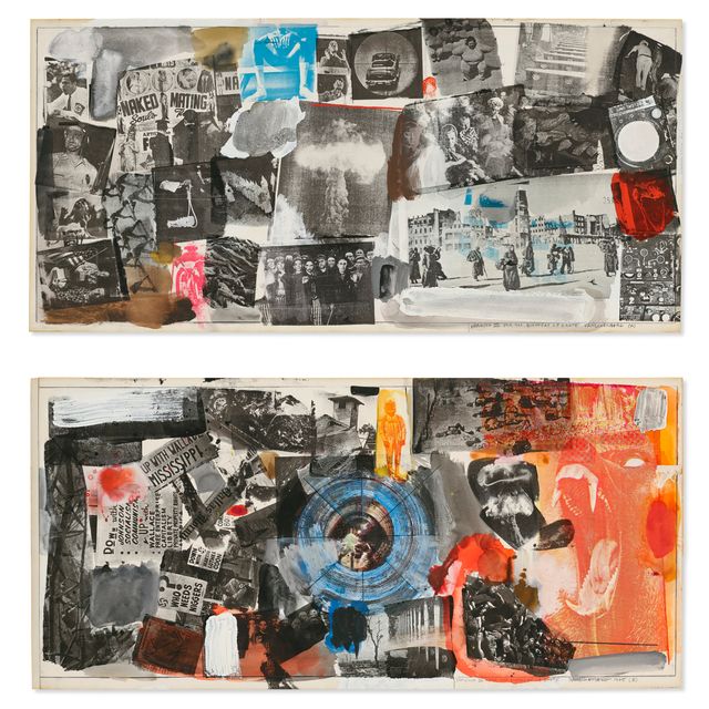 Robert Rauschenberg — Рисунок к 700-летию Данте