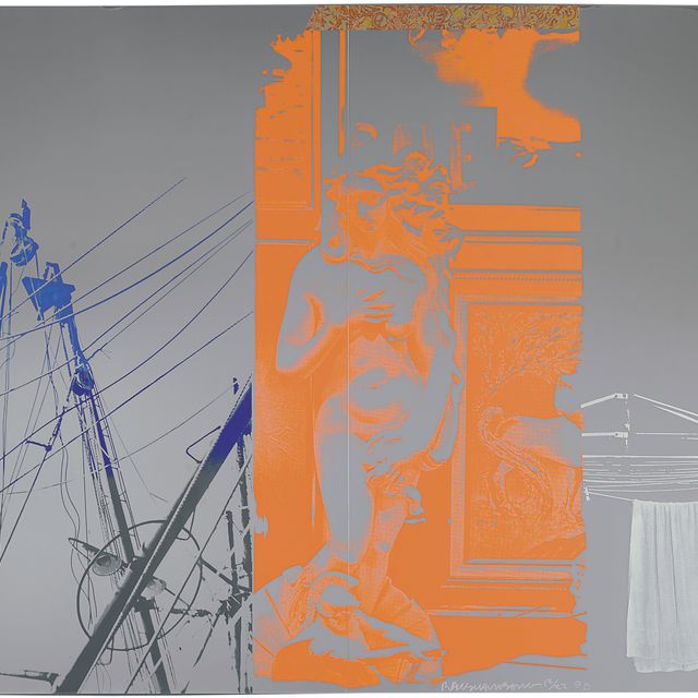 Robert Rauschenberg — Плавать, от ROCI, США (Wax Fire Works)