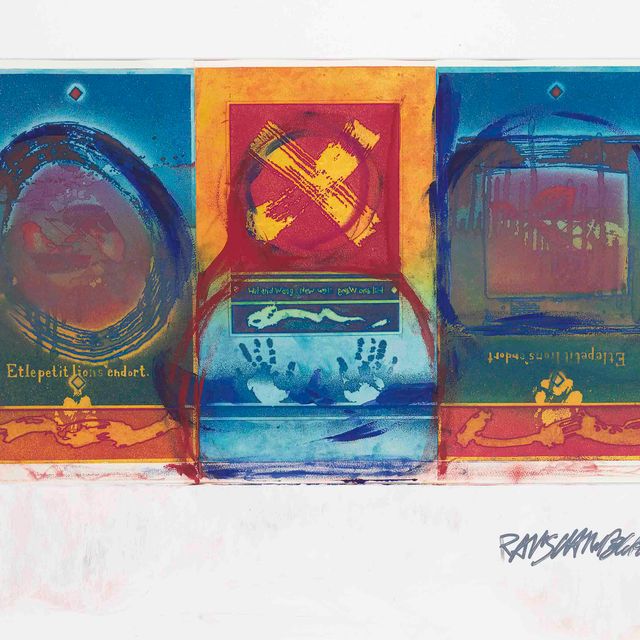 Robert Rauschenberg — [Без названия]