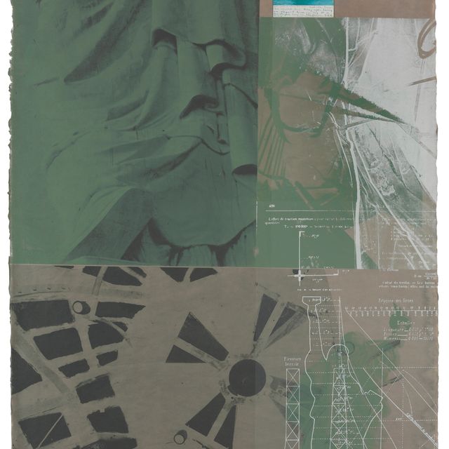 Robert Rauschenberg — Статуя Свободы, из Нью-Йорка, Нью-Йорк