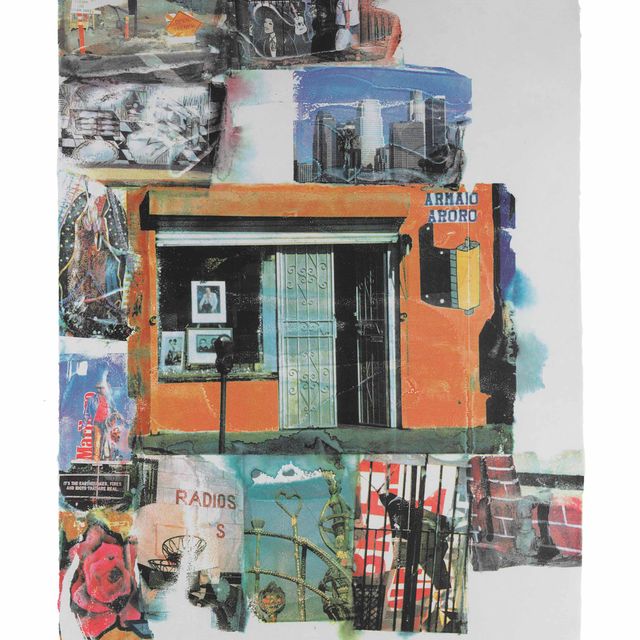 Robert Rauschenberg — Лос-Анджелес раскрыт #12