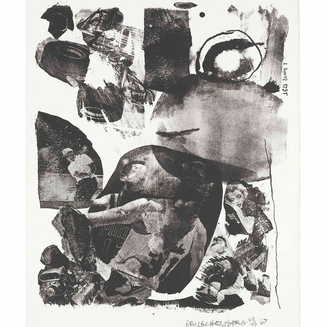 Robert Rauschenberg — Тестовый камень I, полученный в ходе исследований Booster и Seven