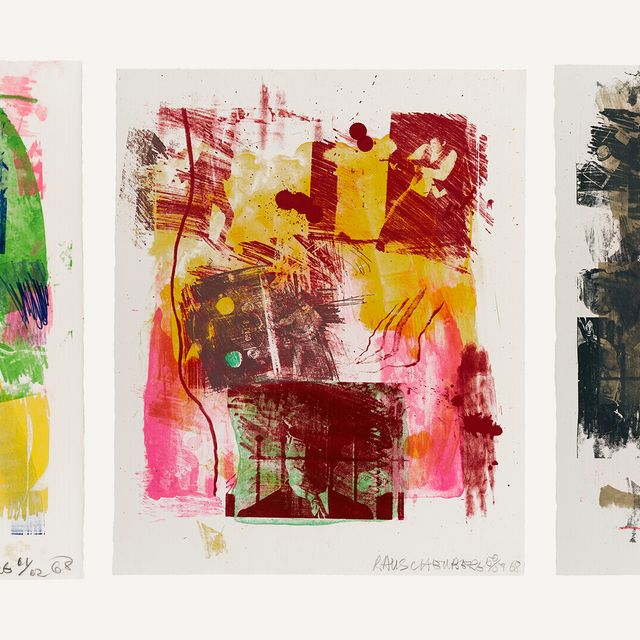 Robert Rauschenberg — Катушки [B+C]: три отпечатка