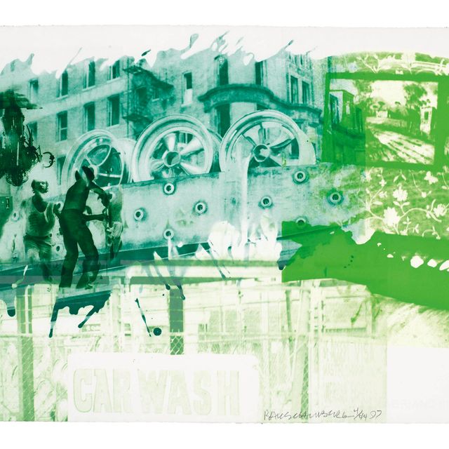 Robert Rauschenberg — Поворотный привод, исходя из основных правил