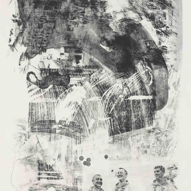Robert Rauschenberg — Тормоз из серии Stoned Moon (F. 79; G. 179)