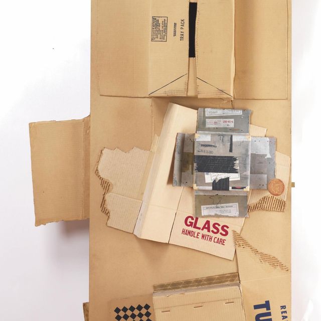 Robert Rauschenberg — Дверца Cardbird из серии Cardbird (Gemini 261)