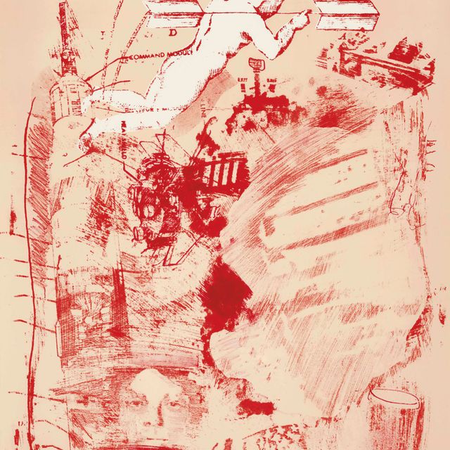 Robert Rauschenberg — Партитура из серии "Обдолбанная луна"