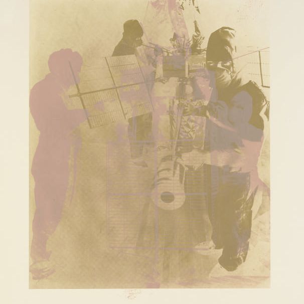 Robert Rauschenberg — Раковина из серии Stoned Moon (F. 81; G. 161)