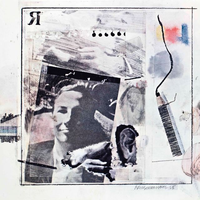 Robert Rauschenberg — Плакат галереи Двана