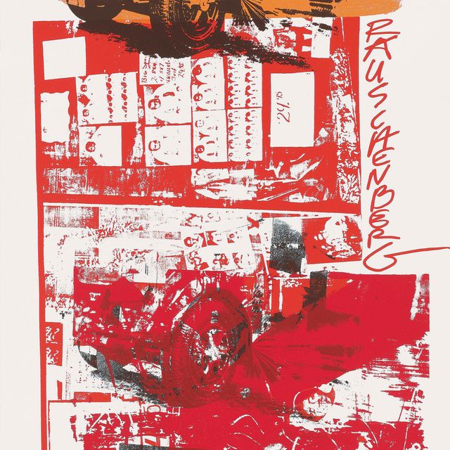 Robert Rauschenberg — Афиша галереи Бейелер