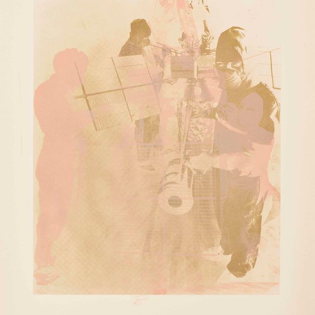 Robert Rauschenberg — Раковина из серии Stoned Moon