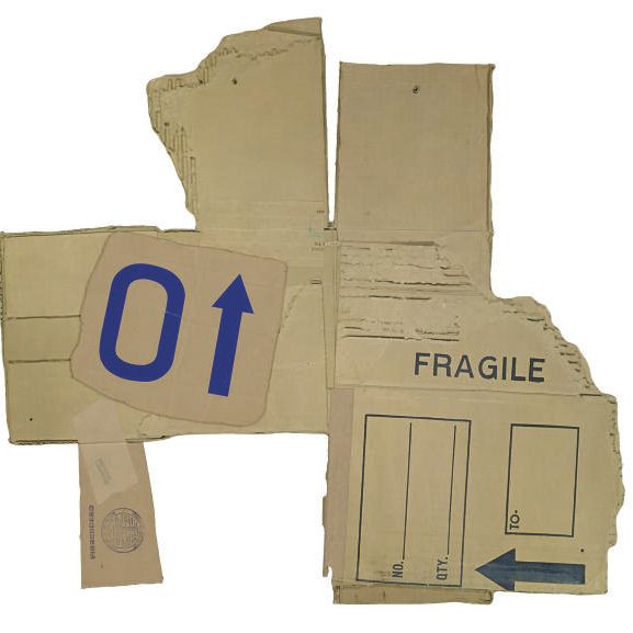Robert Rauschenberg — Cardbird VI, из серии Cardbird (G. 308)
