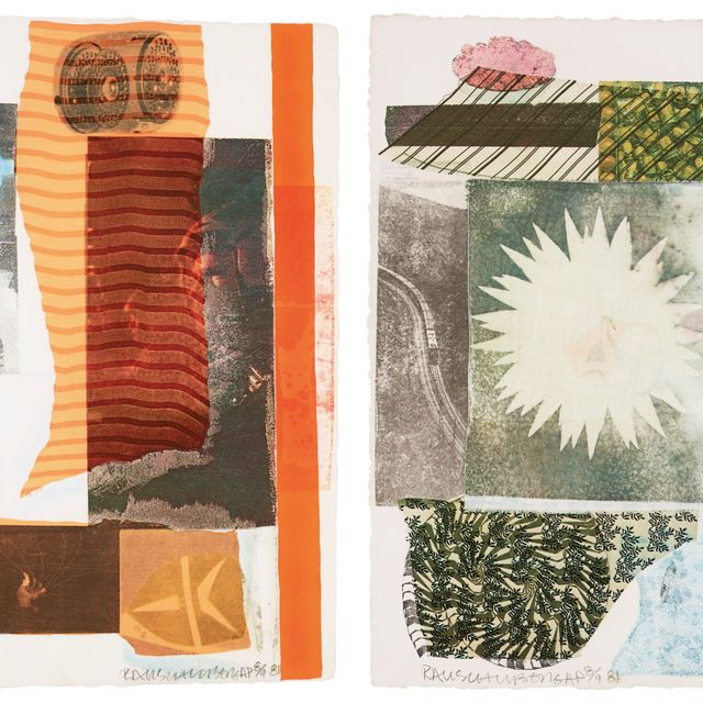 Robert Rauschenberg — Аркан: два отпечатка