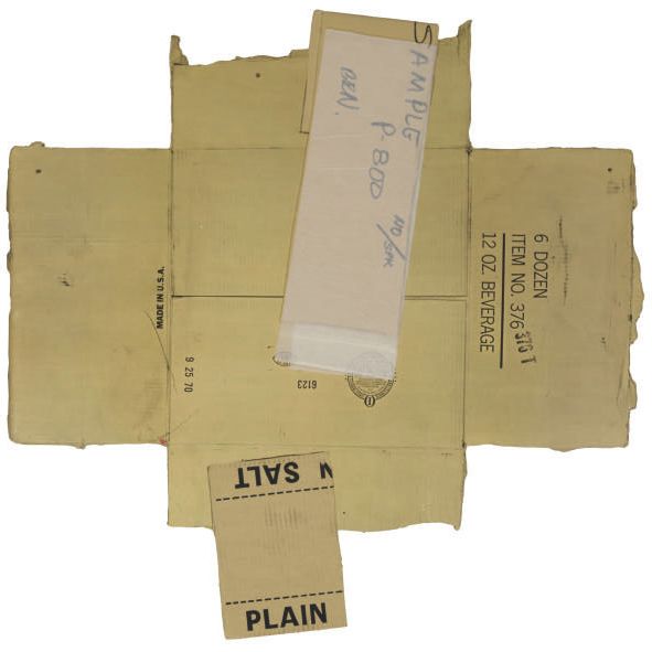 Robert Rauschenberg — Cardbird IV, из серии Cardbird (G. 306)