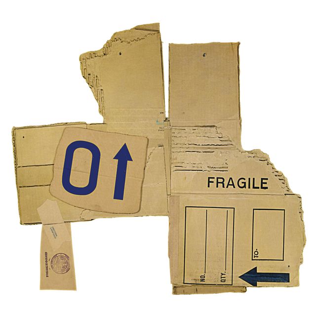 Robert Rauschenberg — Cardbird VI, из серии Cardbird (G. 308)