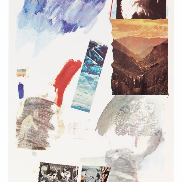 Robert Rauschenberg — Без названия (Макговерн)