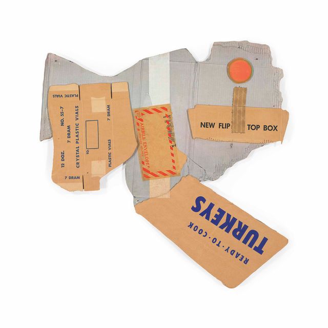 Robert Rauschenberg — Cardbird III, из серии Cardbird
